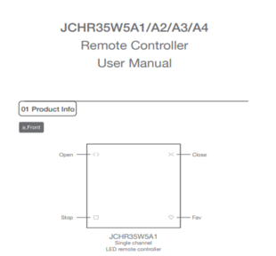 JCHR35W5A1,A2,A3,A4 