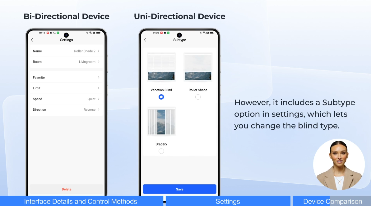General introduce of Device List page